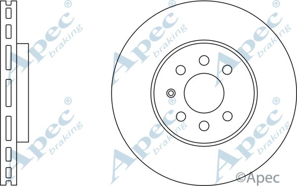 APEC BRAKING Bremžu diski DSK2328